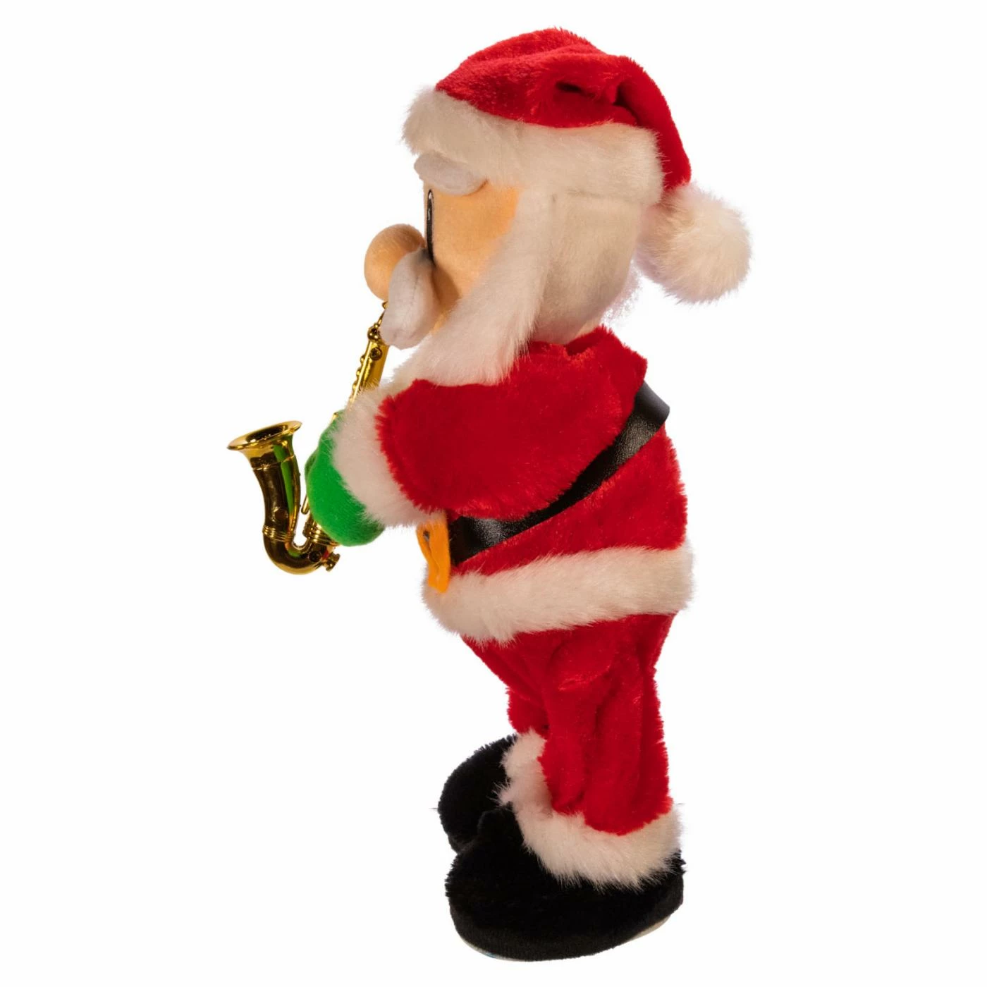Brand new π Santa Figurines Kurt Adler 14 In. Battery Operated Dancing Jazz Santa π - Image 3