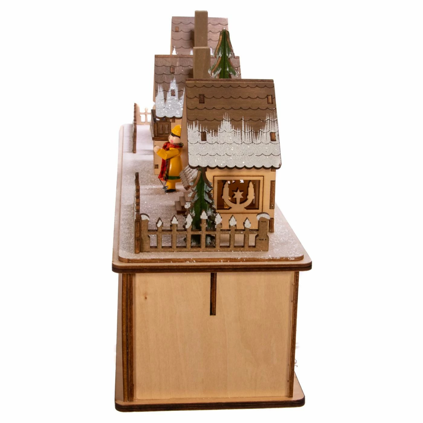 New π Decorative β Christmas Accents Kurt Adler 8.66 In. Battery Operated Village LED House π₯ - Image 3