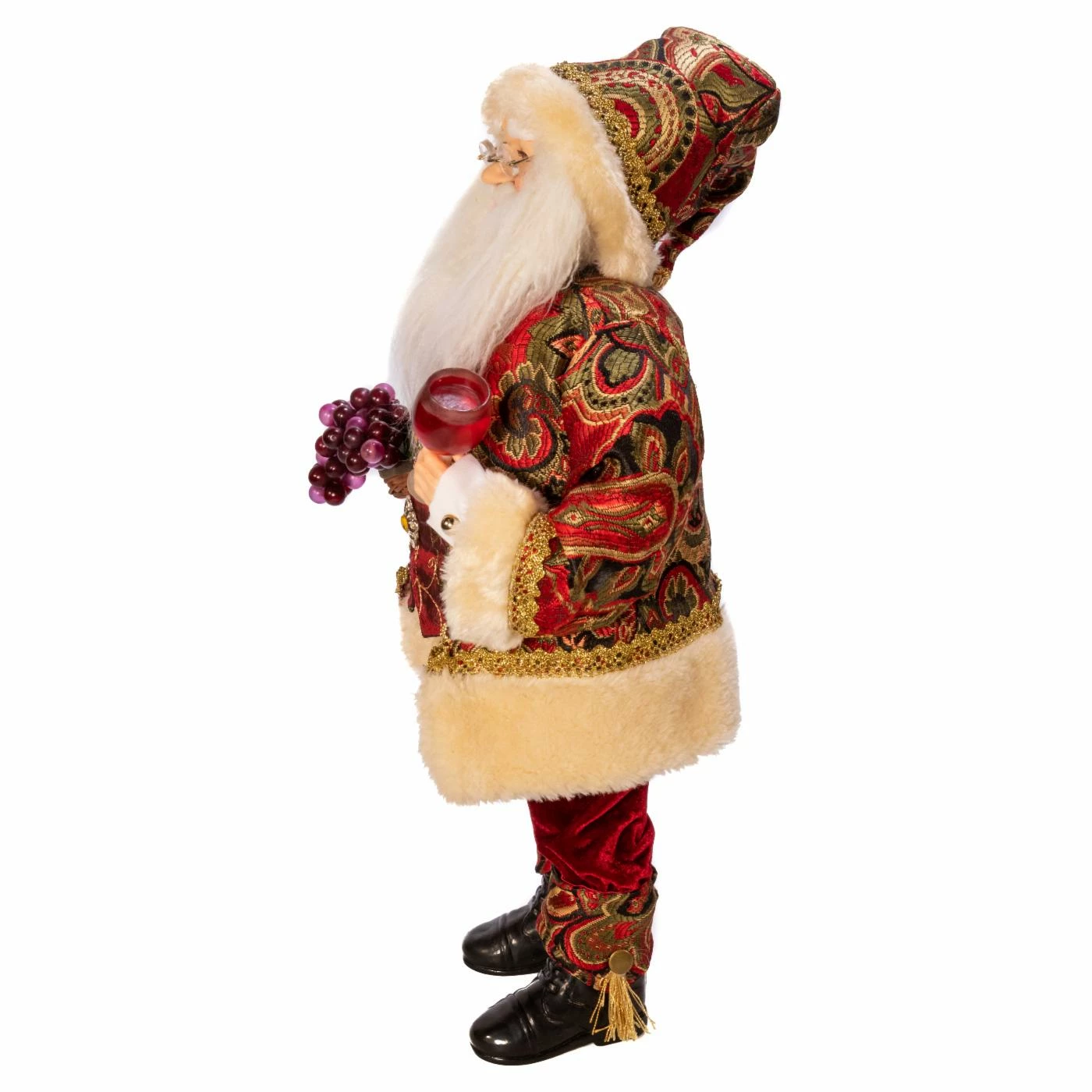 Cheap βοΈ Santa Figurines Kurt Adler 18 In. Kringle Klaus Wine Santa β€οΈ - Image 3