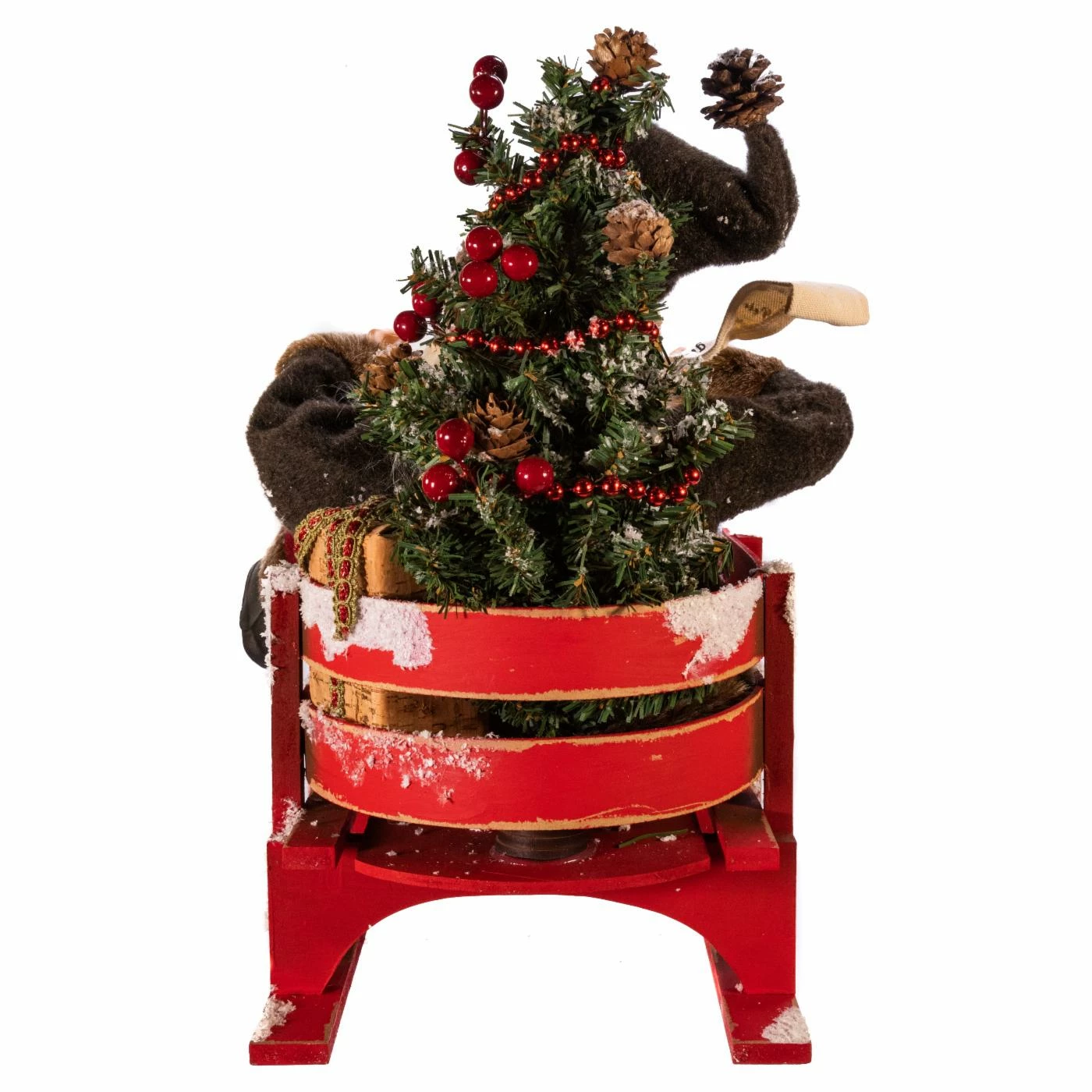 Budget π€© Santa Figurines Kurt Adler 22 In. Kringle Klaus Santa On Sled 𧨠- Image 3