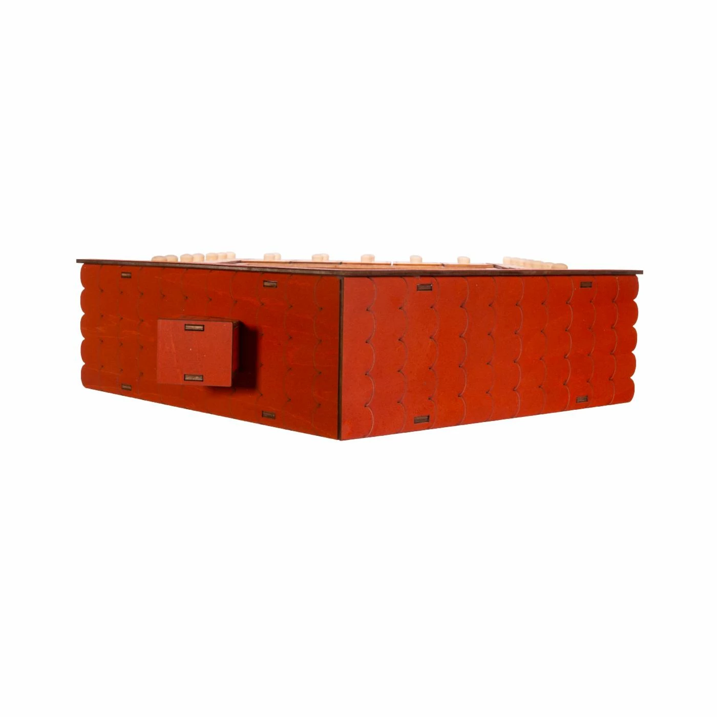 Promo π Nativity Figurines & Sets Kurt S. Adler 19 In. Light Up Advent Calendar House With Nativity Scene 𧨠- Image 4