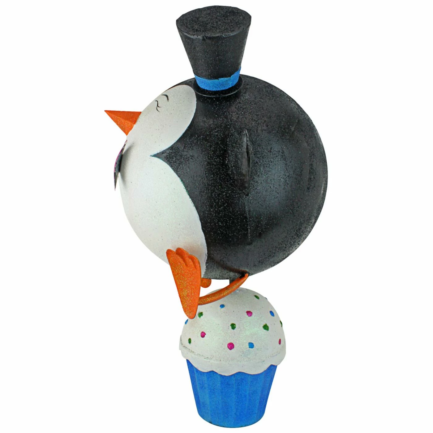 Cheap β€οΈ Decorative π Christmas Accents Design Toscano Cupcake Chorus Line Ginger The Holiday Penguin Statue β€οΈ - Image 3