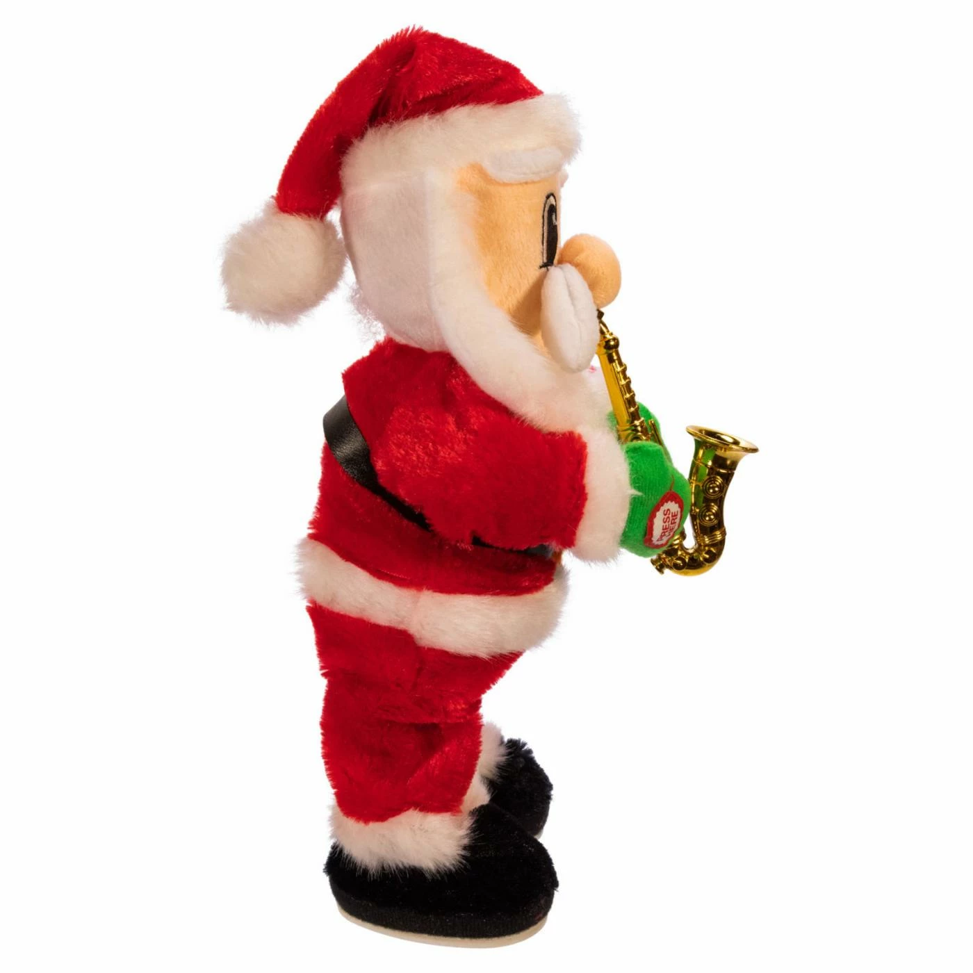 Brand new π Santa Figurines Kurt Adler 14 In. Battery Operated Dancing Jazz Santa π - Image 5