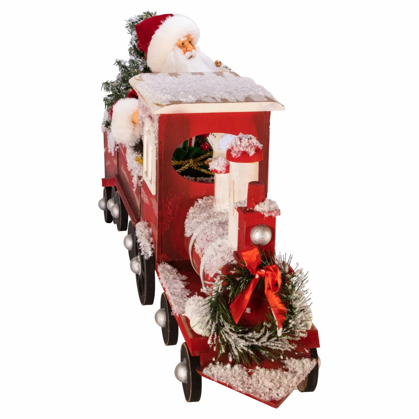 Best deal π Decorative π Christmas Accents Kurt Adler 30.5 In. Kringle Klaus Santa On Train π - Image 5
