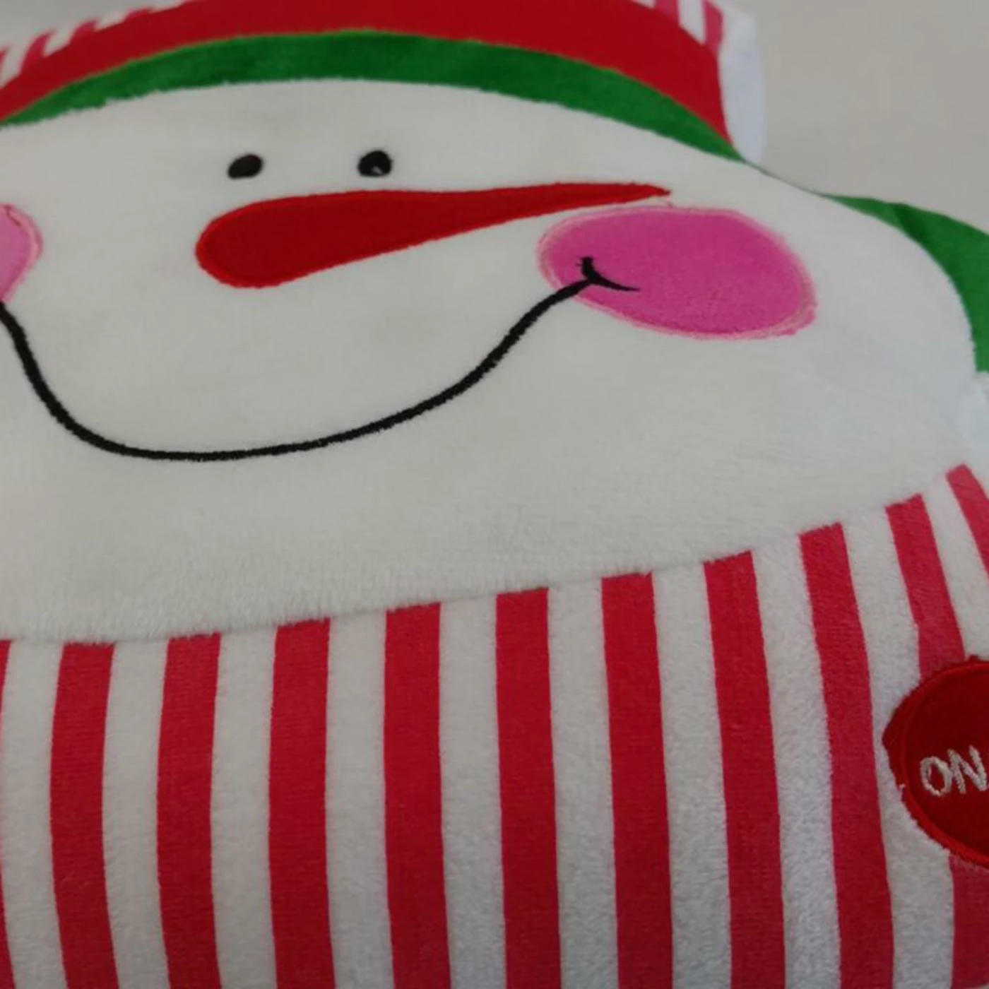 Best Pirce π Decorative π Christmas Pillows Tache Home Fashion Chilly Snowman Microbead LED Throw Pillow π - Image 6