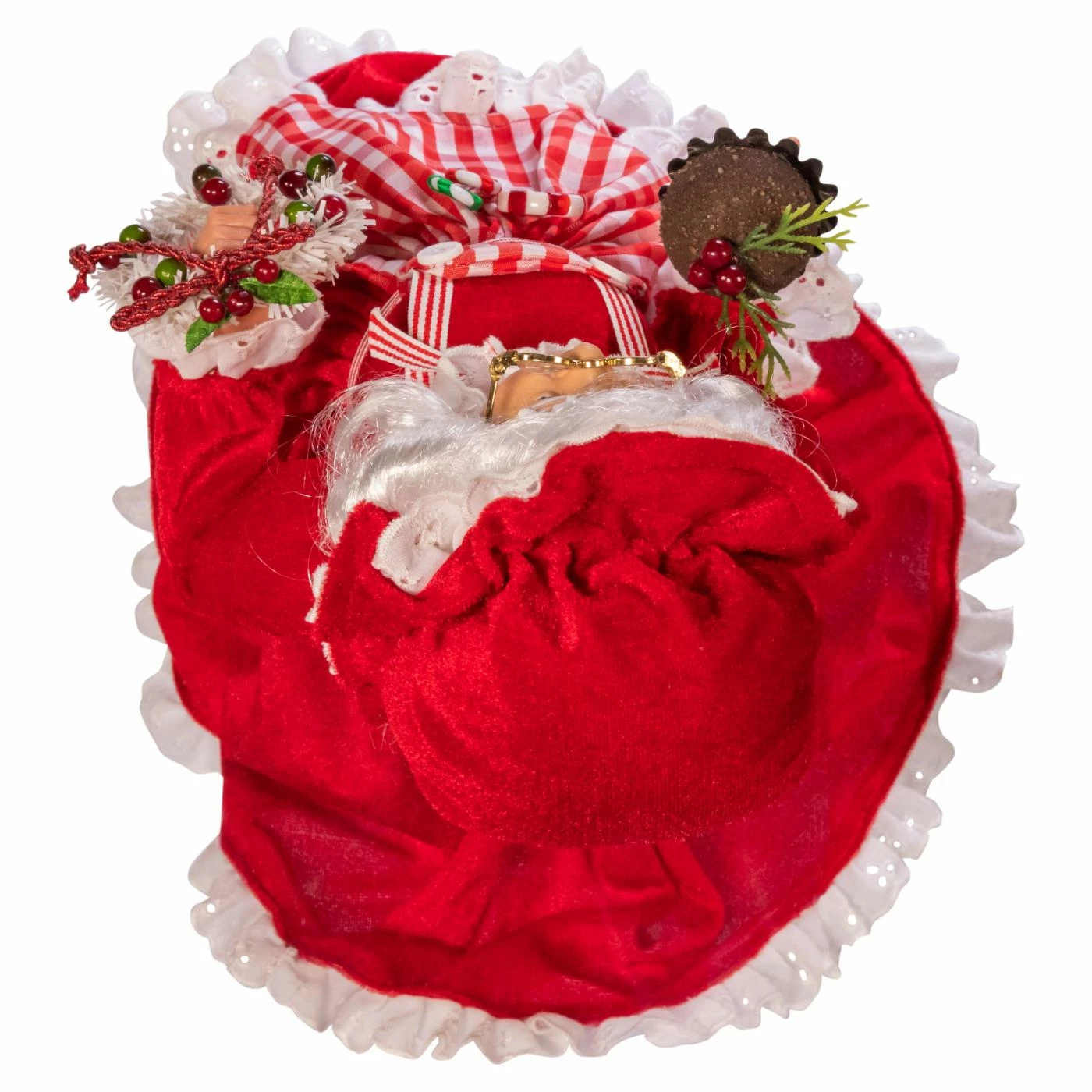 Best reviews of β Santa Figurines Kurt Adler 16.5 In. Kringle Klaus Mrs. Claus With Apron π - Image 6