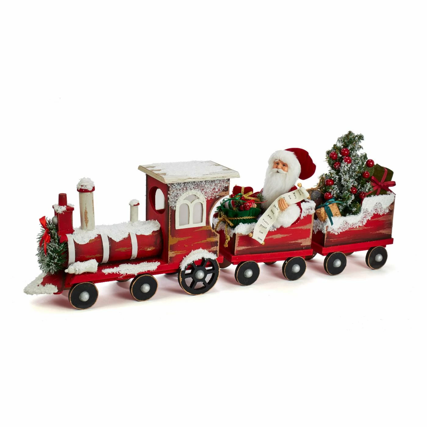 Best deal π Decorative π Christmas Accents Kurt Adler 30.5 In. Kringle Klaus Santa On Train π - Image 8