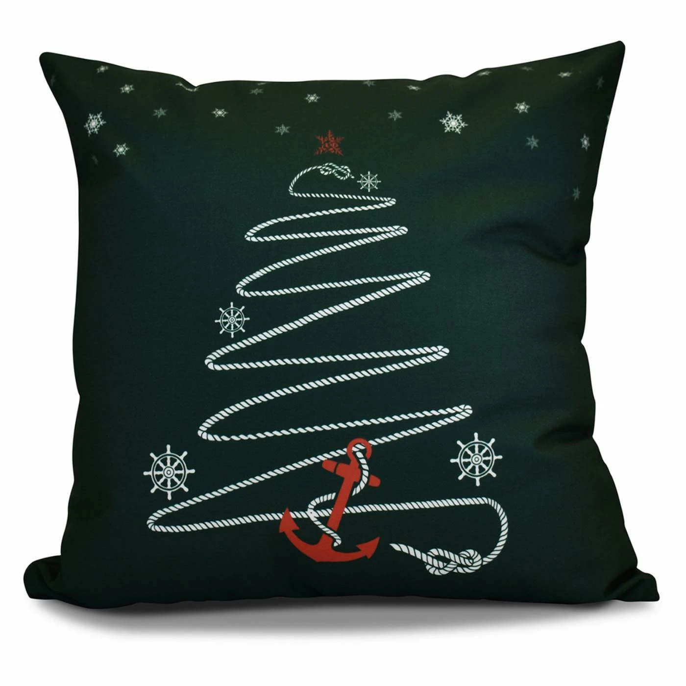 Deals π Decorative π Christmas Pillows E By Design Holiday Anchor Decorative Pillow 𧨠- Image 3