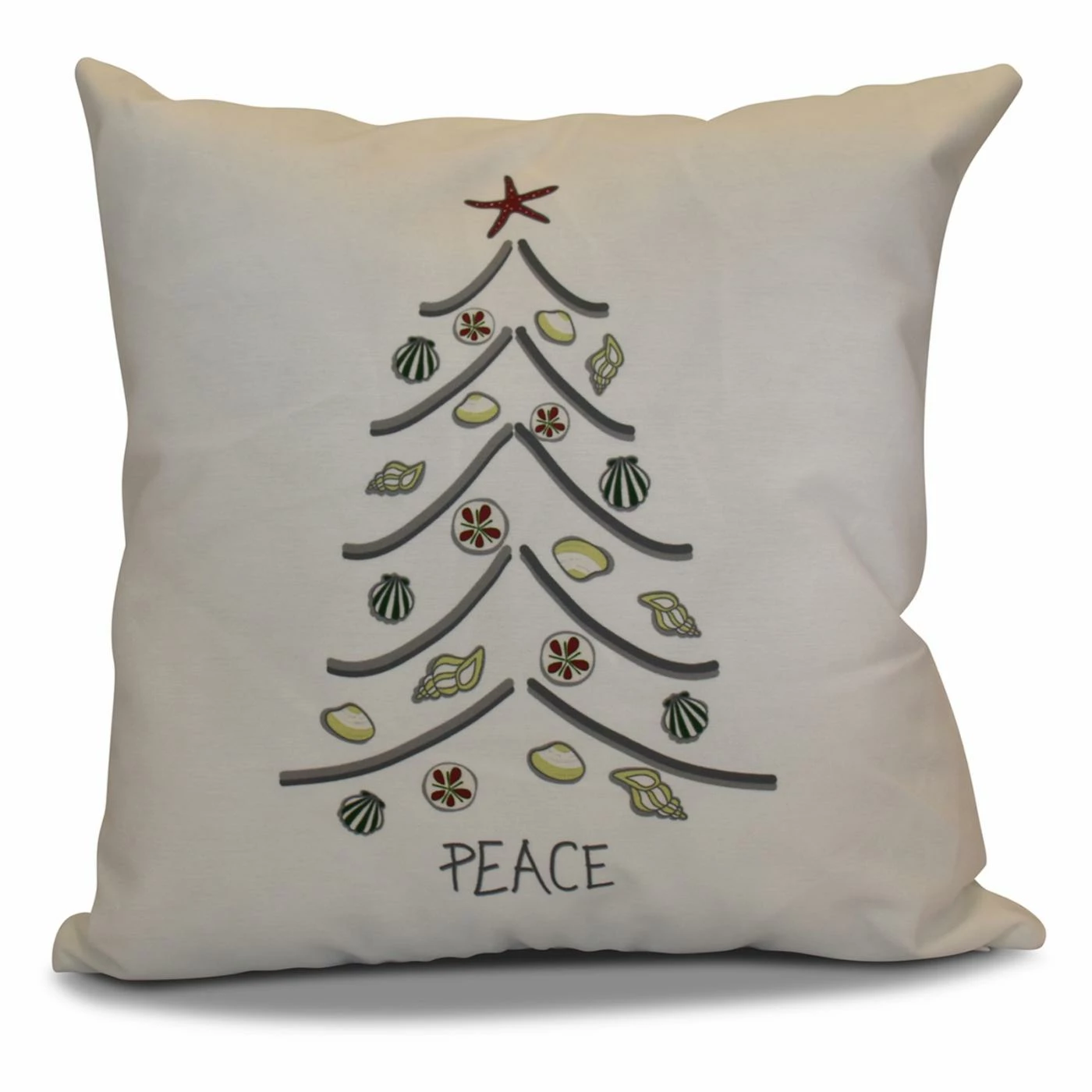 Budget π₯ Decorative β Christmas Pillows E By Design Sand Tree Decorative Pillow π - Image 3