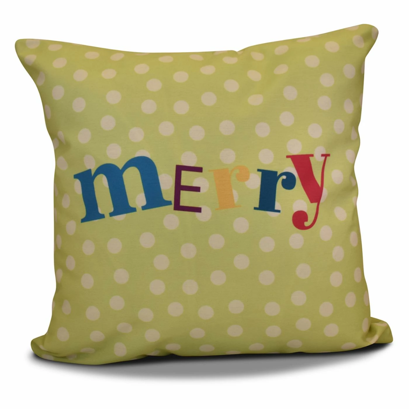 Cheap π₯° Decorative π Christmas Pillows E By Design Merry Dot Decorative Pillow π - Image 3