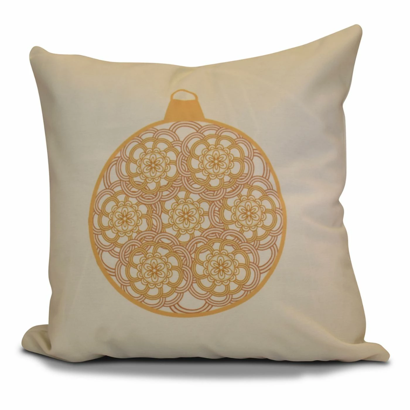 Best reviews of π Decorative π Christmas Pillows E By Design Snowflake Bulb Decorative Pillow π - Image 3