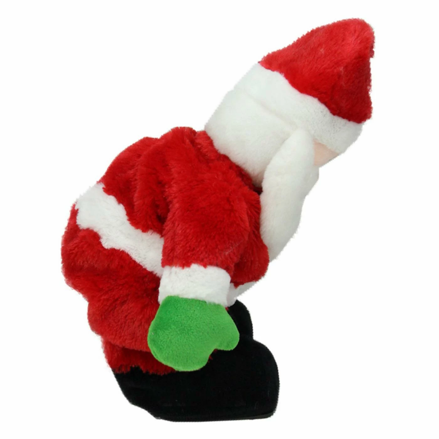 Best Sale π― Santa Figurines Northlight 12 In. Animated Tickle N Laugh Santa Claus Plush π Christmas Figure π - Image 3