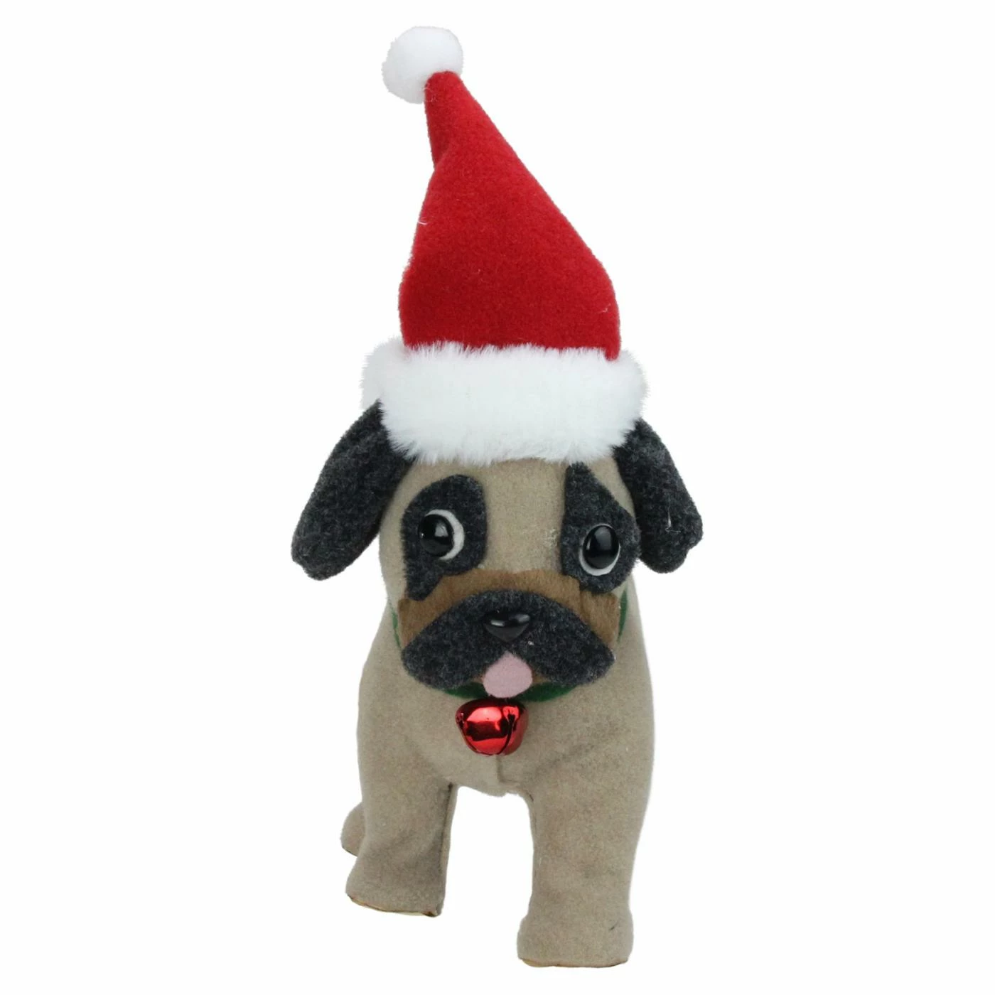 Flash Sale π Decorative π Christmas Accents Northlight Plush Pug With Santa Hat π Christmas Decoration βοΈ - Image 3