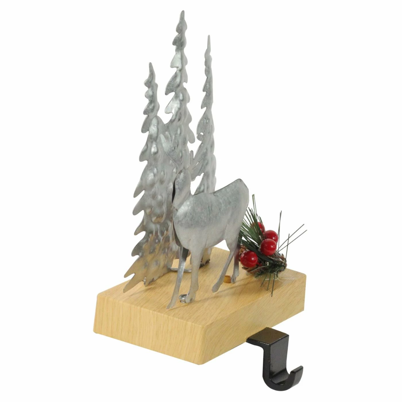 Deals π Christmas Stockings & Holders Northlight Metal Deer And Trees π Christmas Stocking Holder 𧨠- Image 3