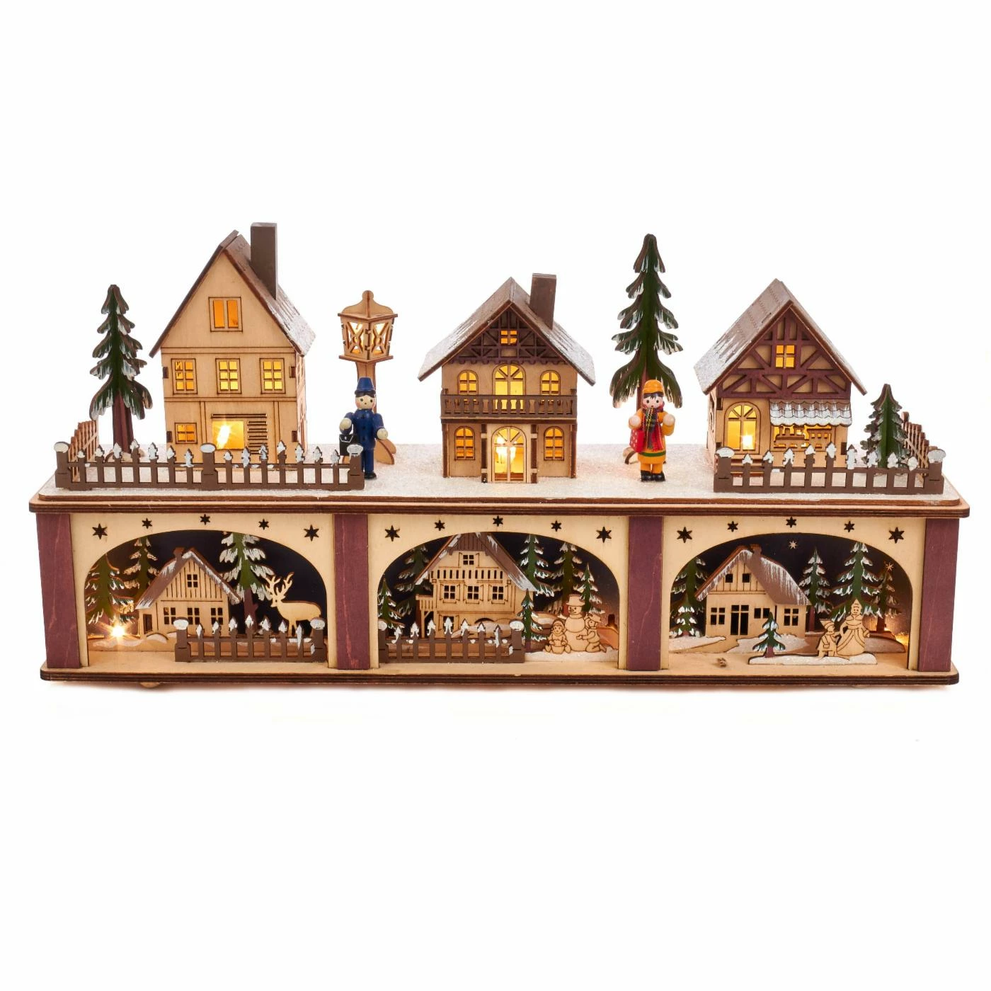 New π Decorative β Christmas Accents Kurt Adler 8.66 In. Battery Operated Village LED House π₯ - Image 2