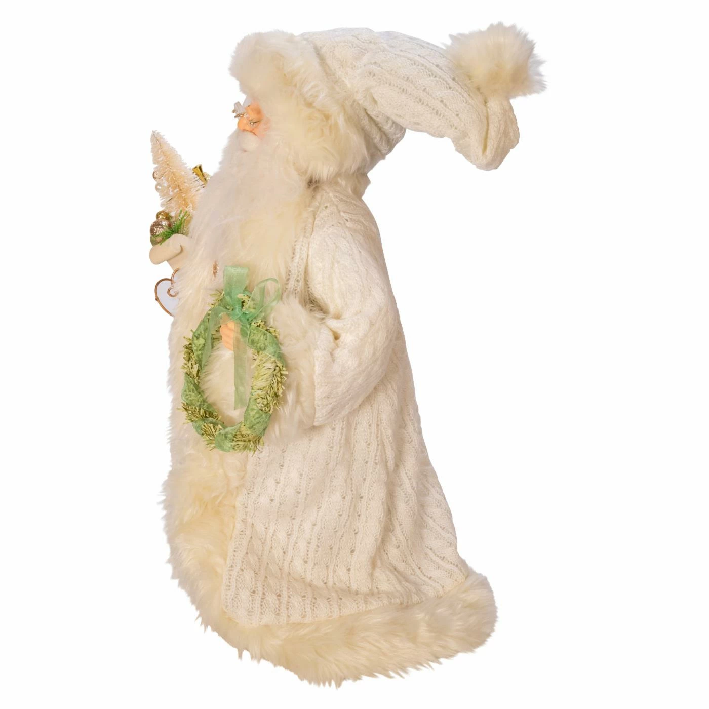 Cheapest π Santa Figurines Kurt Adler 18 In. Kringle Klaus Winter White Santa βοΈ - Image 2