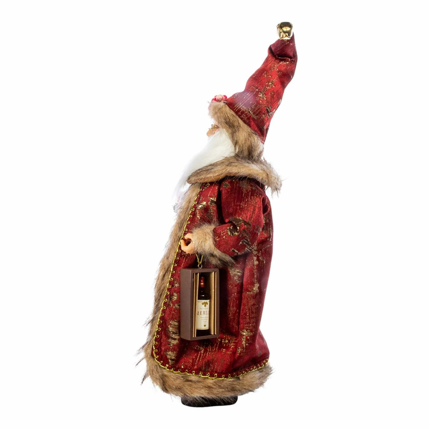 Best reviews of π Kurt S. Adler, Inc. Santa Figurines Kurt Adler 17-Inch Kringle Klaus Wine Santa β¨ - Image 2