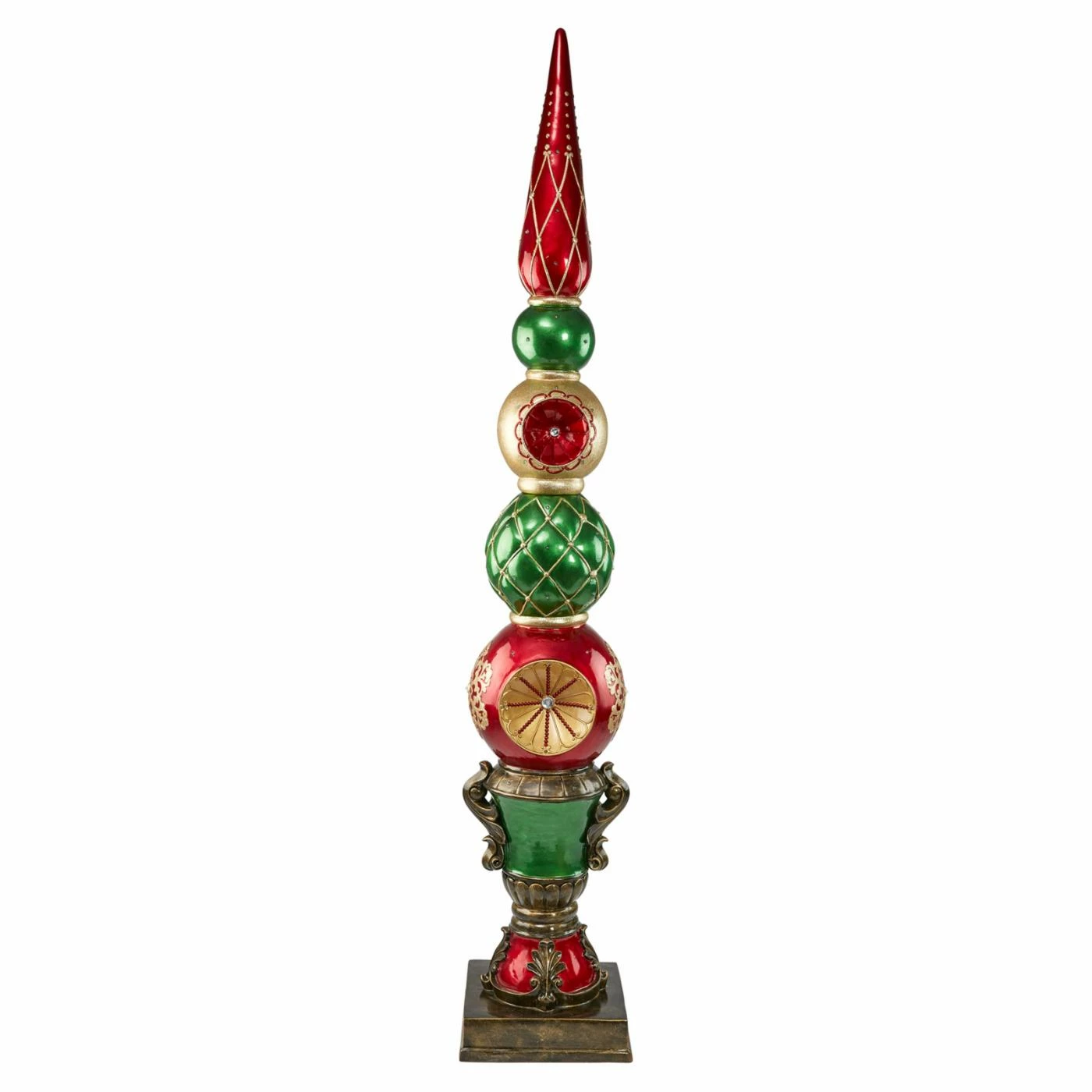 Hot Sale π Decorative π Christmas Accents Design Toscano Ornament Topiary Illuminated Holiday Statue π - Image 3