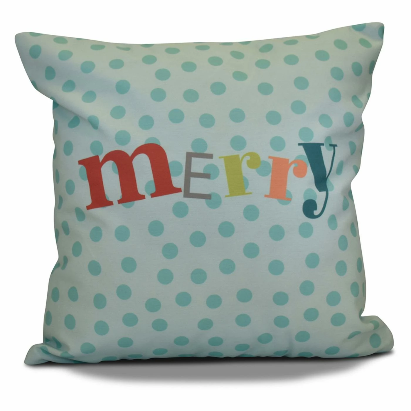 Cheap π₯° Decorative π Christmas Pillows E By Design Merry Dot Decorative Pillow π - Image 2