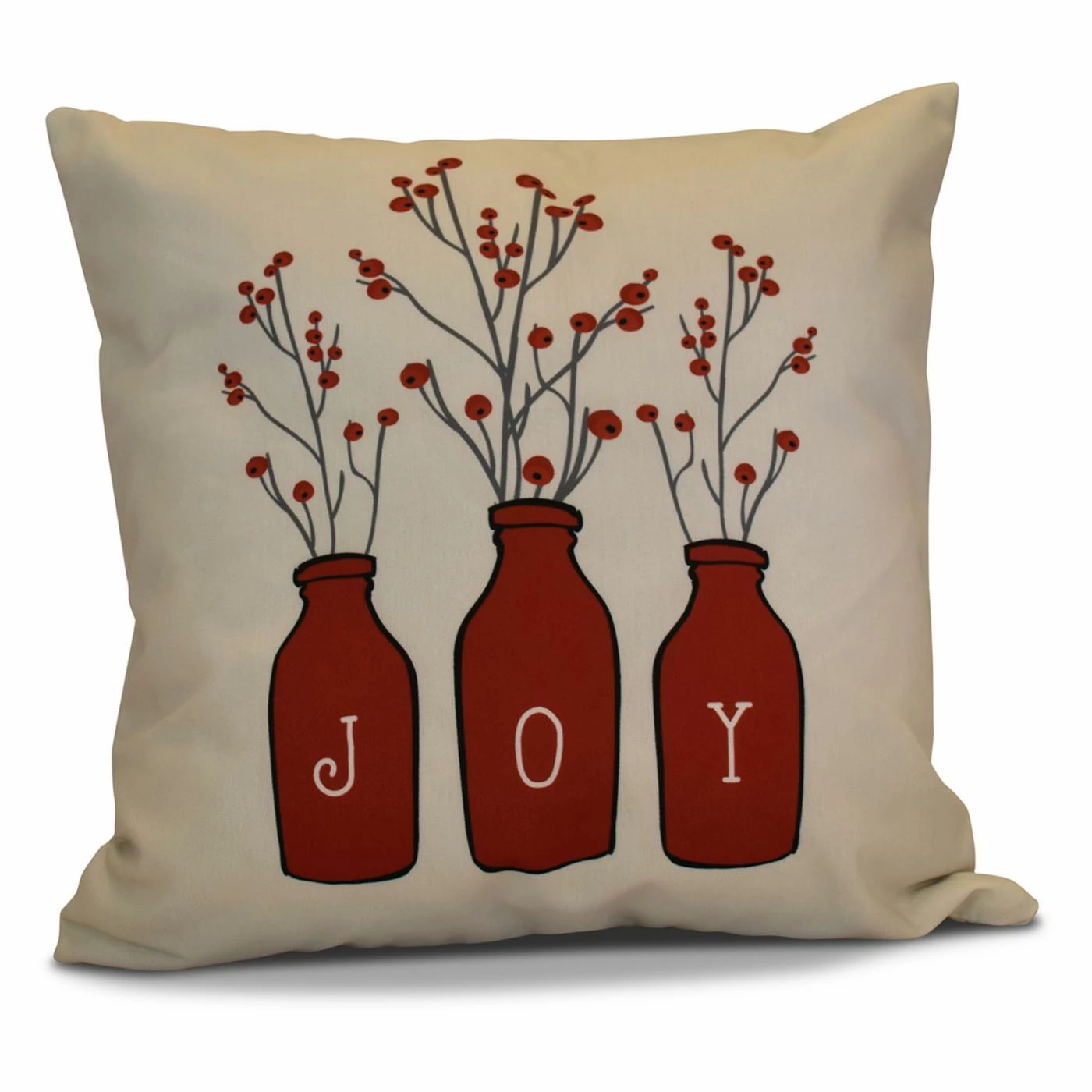 Discount π Decorative π Christmas Pillows E By Design Joy Decorative Pillow β¨ - Image 2