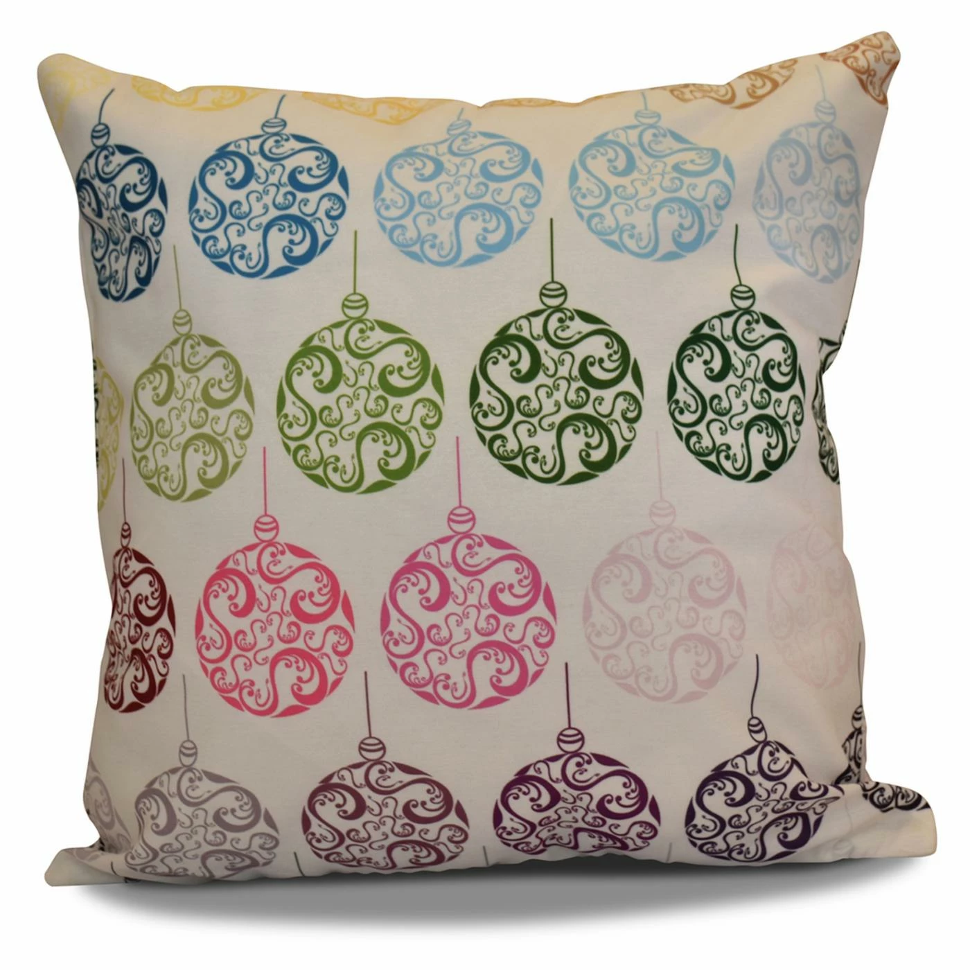 Discount π Decorative π
Christmas Pillows E By Design Painterly Bulbs Decorative Pillow π - Image 2