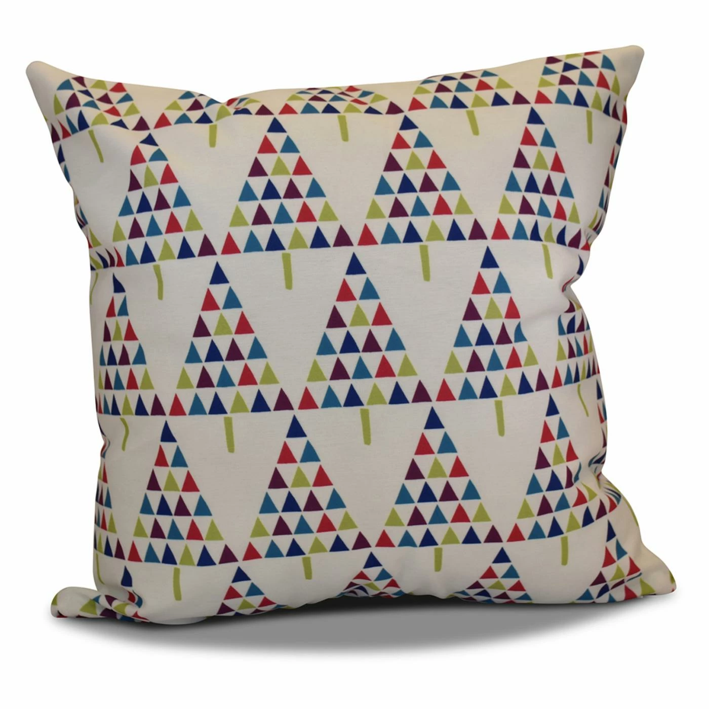 Brand new β Decorative β Christmas Pillows E By Design Triangle Trees 2 Decorative Pillow π - Image 2