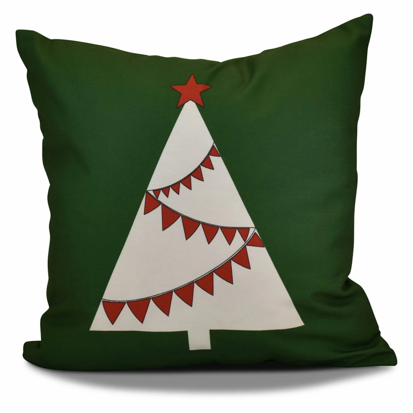 Budget π Decorative β Christmas Pillows E By Design Garland Tree Decorative Pillow π - Image 2