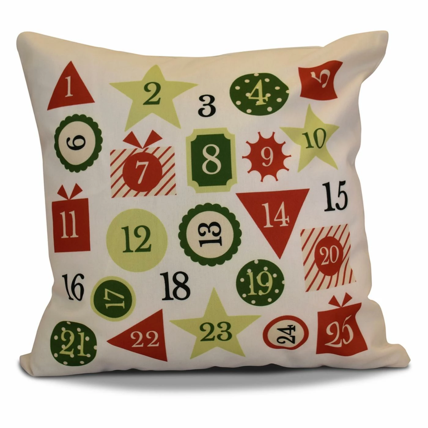 Cheapest π Decorative π Christmas Pillows E By Design Advent Calendar Decorative Pillow π - Image 2