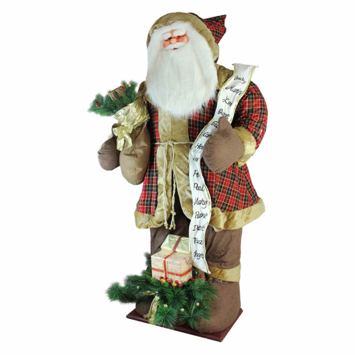 Best Pirce π Santa Figurines Northlight 8 Ft. LED Lighted Inflatable Musical Santa Claus β - Image 2