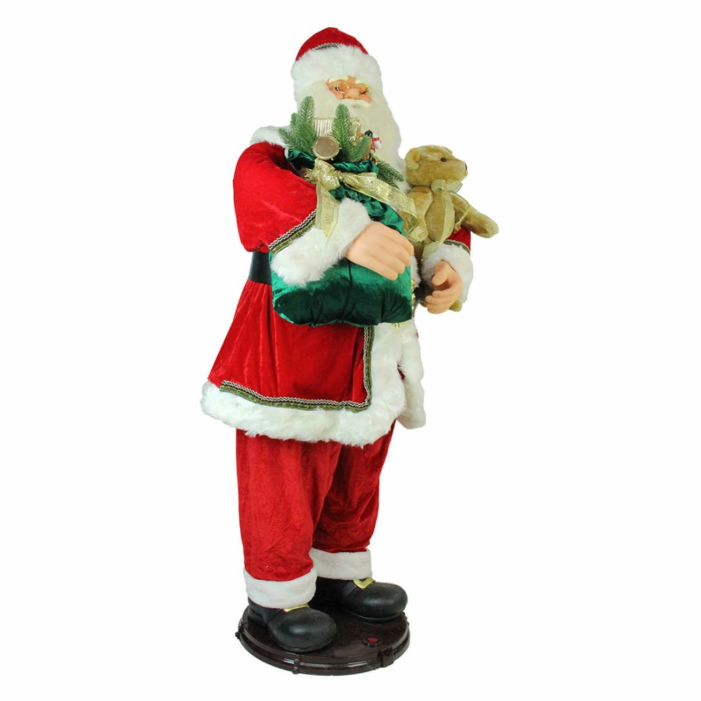 Hot Sale β Santa Figurines Northlight 5 Ft. Deluxe Traditional Musical Dancing Santa Claus π - Image 2