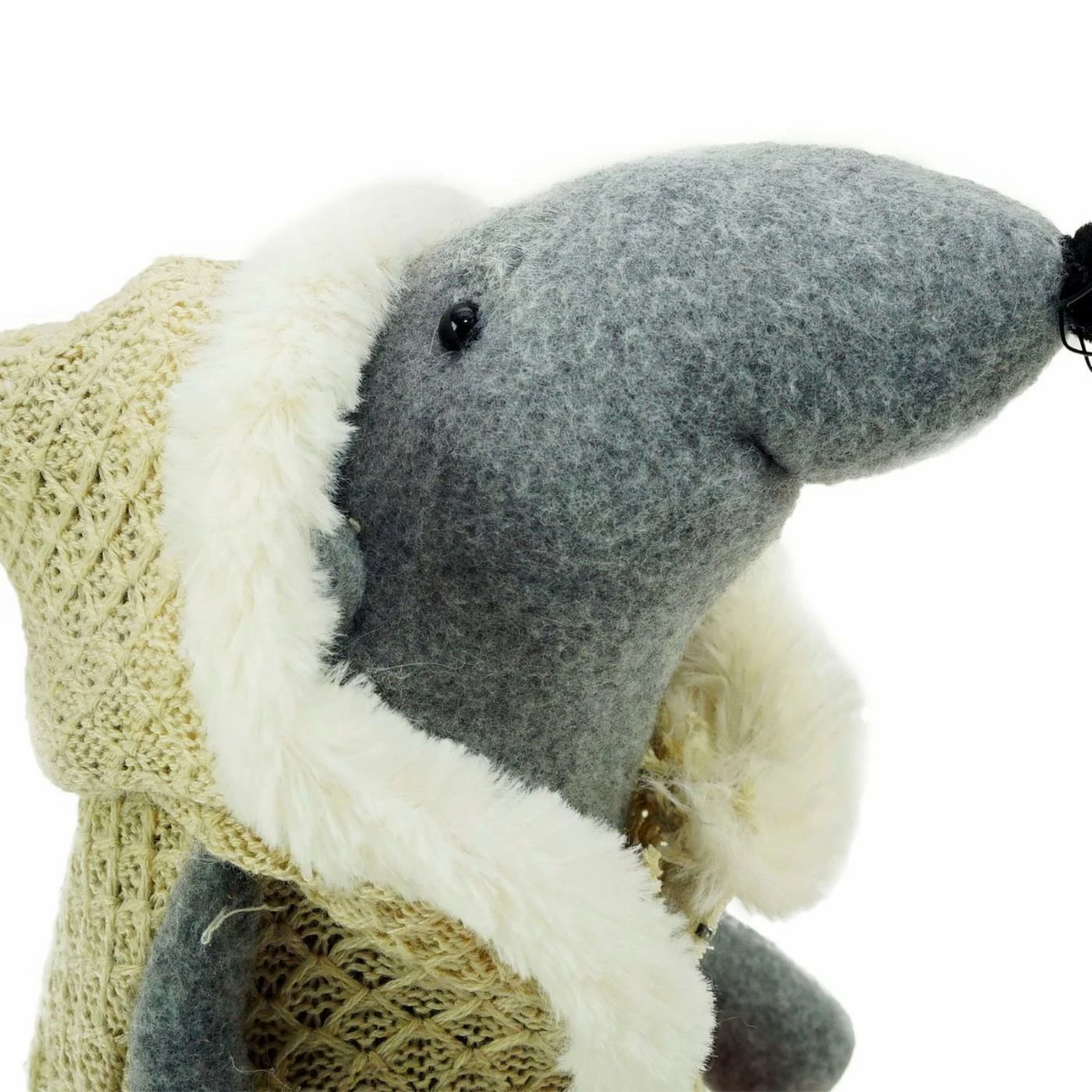 Buy π Decorative π
Christmas Accents Northlight 12 In. Mouse With Beige Hooded π§₯ Coat π₯° - Image 2