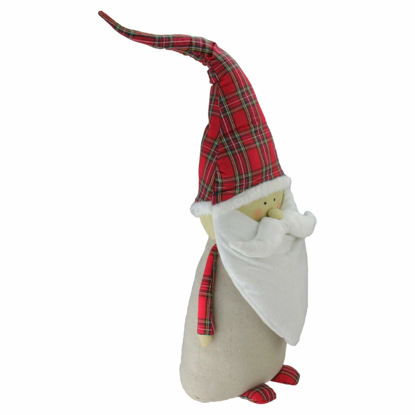 Deals π Santa Figurines Northlight 26 In. Gnome With Plaid Hat Santa Figurine π - Image 2
