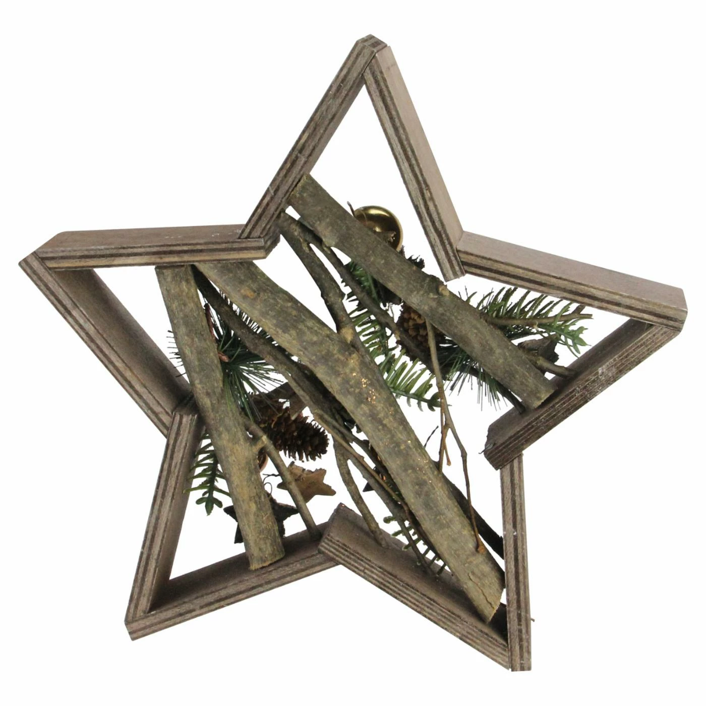 Discount π€© Decorative β Christmas Accents Northlight 11.75 In. Decorated Star Wood Frame β Christmas Decorative Accent π - Image 2