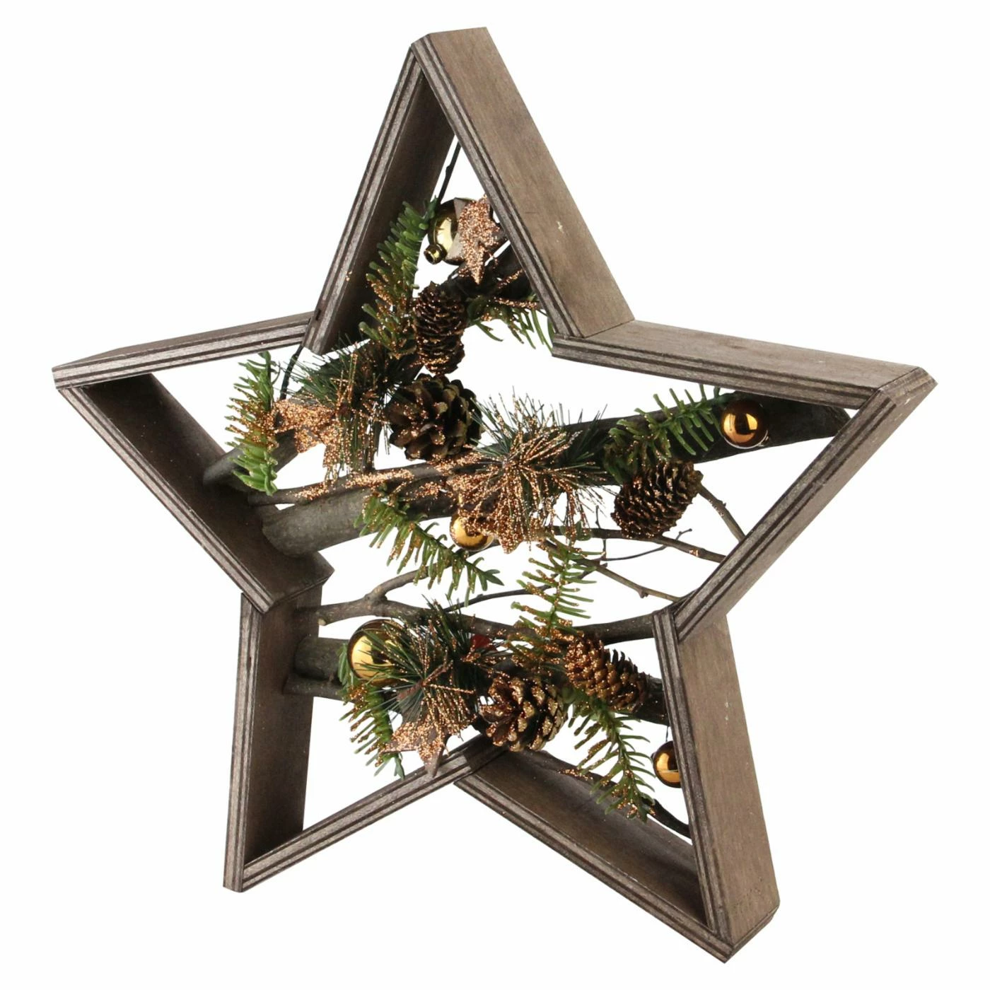 Promo π Decorative π
Christmas Accents Northlight 15.25 In. Star Frame With Mixed Branches π
Christmas Decorative Accent π - Image 2