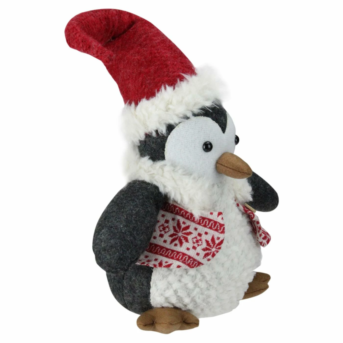 Wholesale π Decorative π Christmas Accents Northlight Plush Penguin In Nordic Snowflake Vest π Christmas Figure π - Image 2