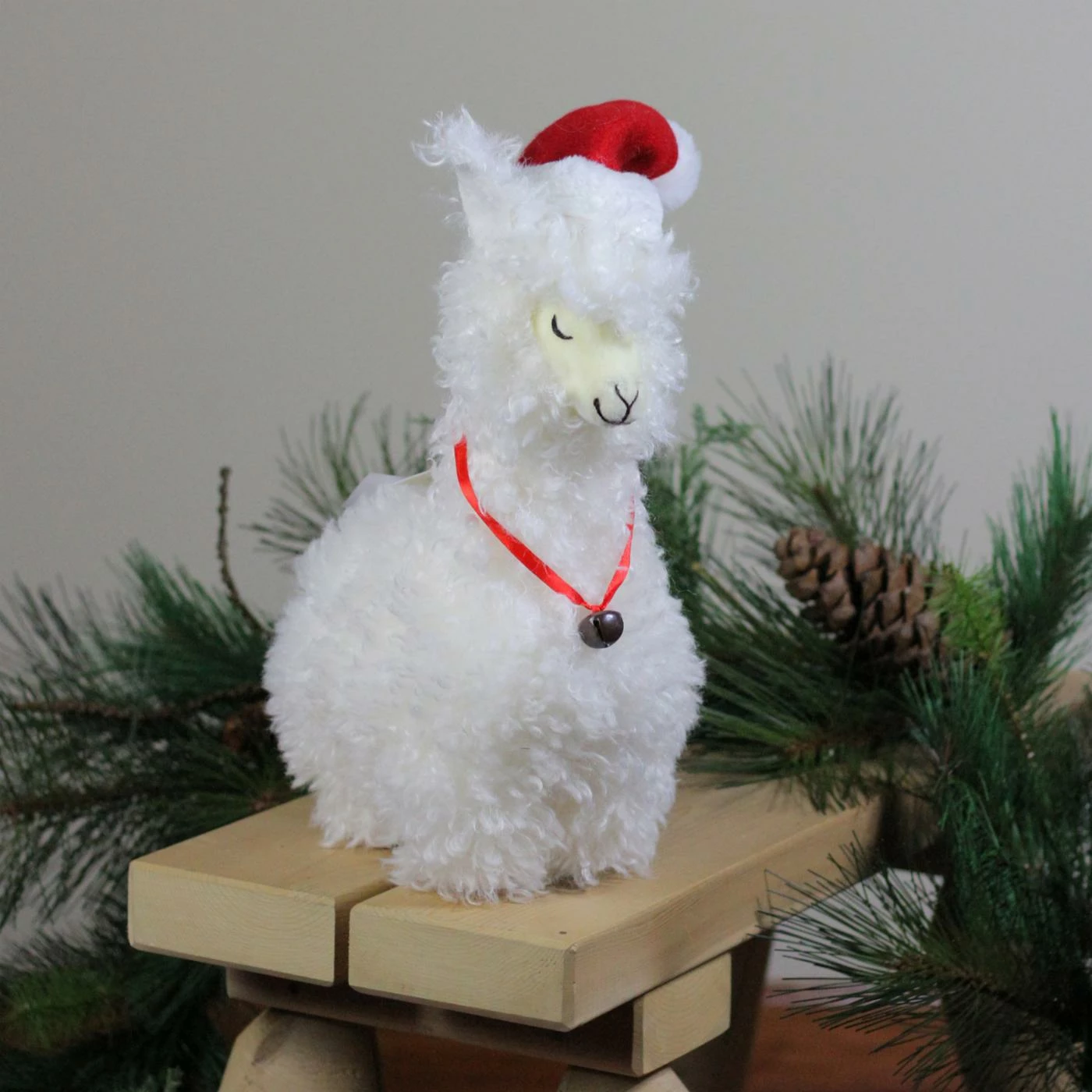Flash Sale β¨ Decorative π Christmas Accents Northlight Standing Llama With Jingle Bell Necklace π Christmas Tabletop Figure π― - Image 2