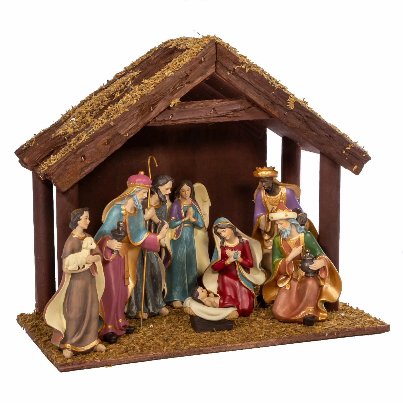 Outlet π₯° Nativity Figurines & Sets Kurt S. Adler 6.25 In. 8 Piece Nativity Set π - Image 2