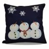 Best deal 🤩 Decorative ❄ Christmas Pillows E By Design 3 Wise Snowman Decorative Pillow 🎉