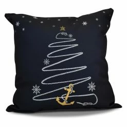 Deals π Decorative π Christmas Pillows E By Design Holiday Anchor Decorative Pillow π§¨