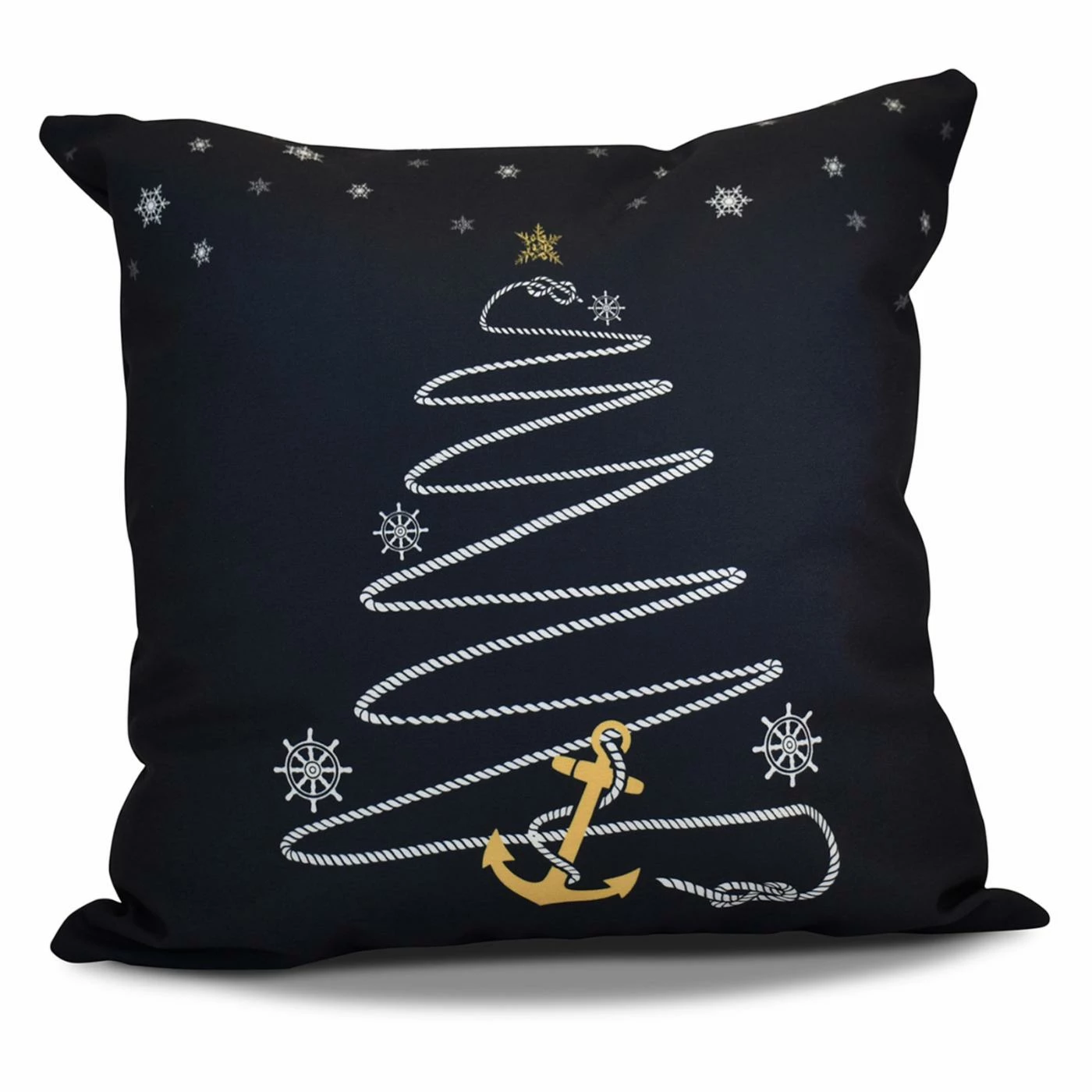 Deals π Decorative π Christmas Pillows E By Design Holiday Anchor Decorative Pillow π§¨