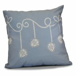 New β Decorative β Christmas Pillows E By Design Sanddollar Ornaments Decorative Pillow β