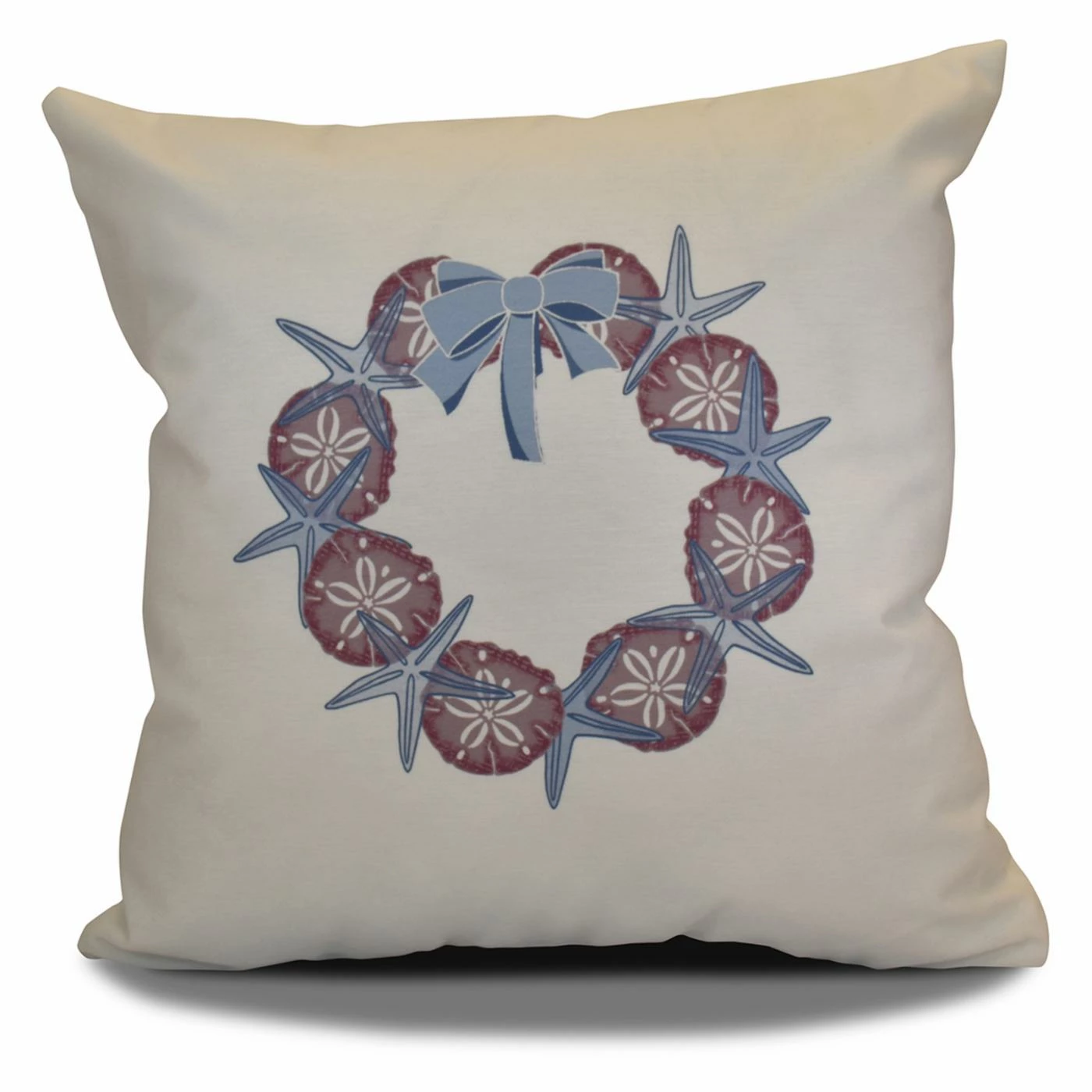 Best reviews of π₯ Decorative π Christmas Pillows E By Design Seashell Wreath Decorative Pillow π§¨