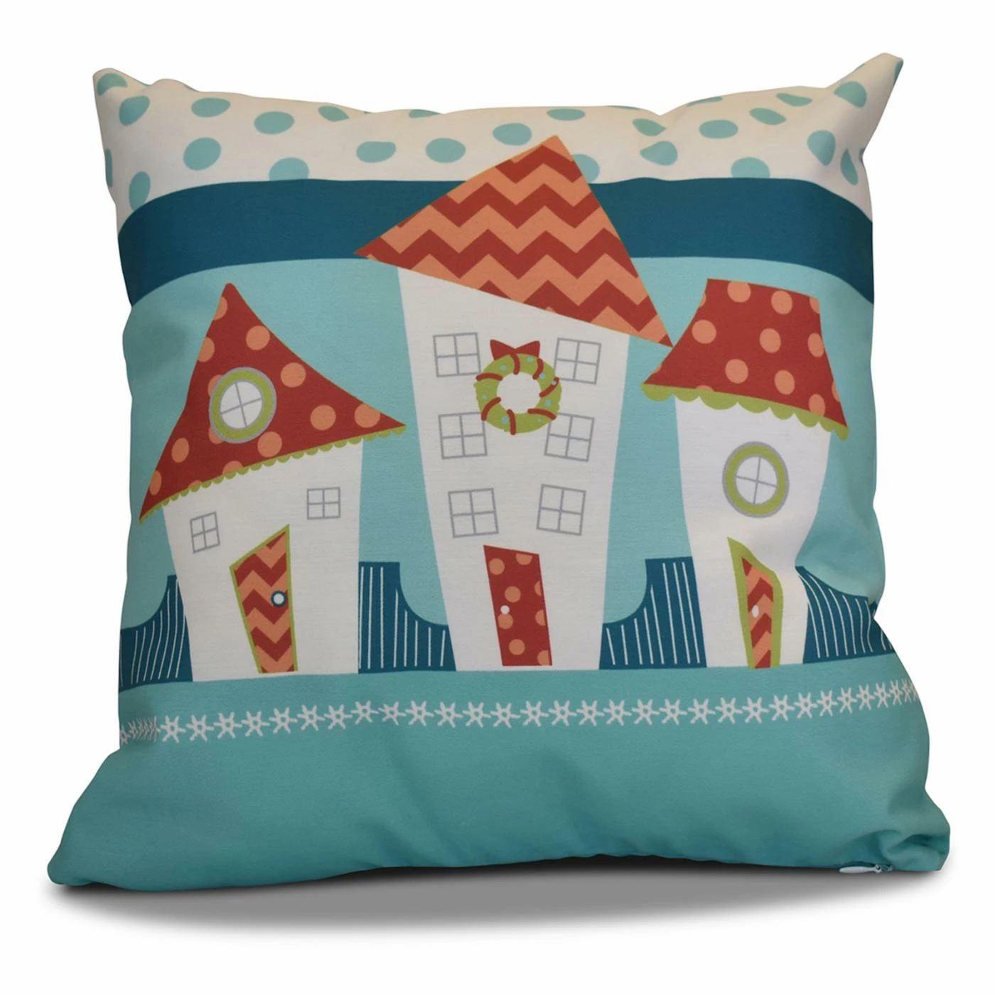 Flash Sale β Decorative π Christmas Pillows E By Design Coastal Houses Decorative Pillow π―