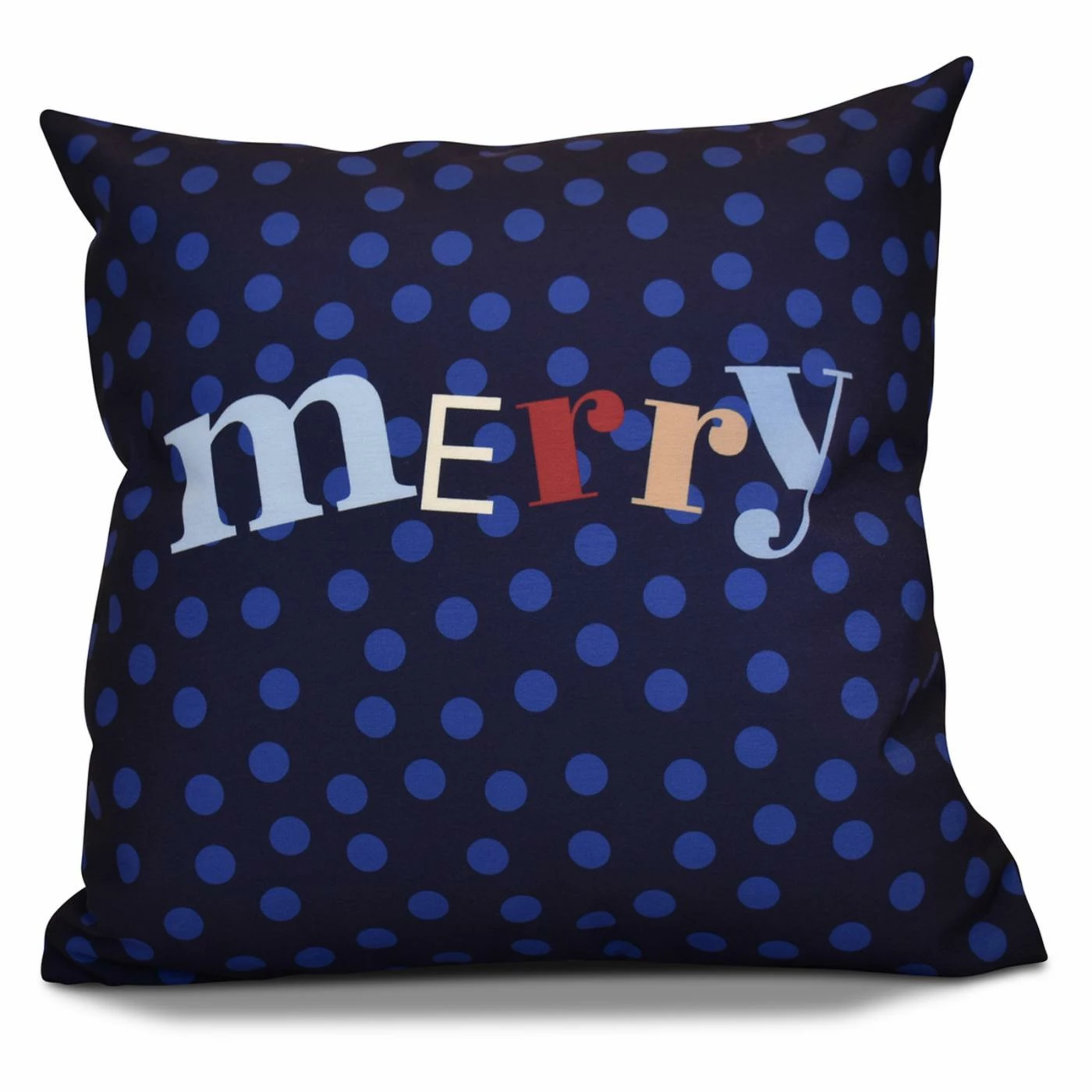 Cheap π₯° Decorative π Christmas Pillows E By Design Merry Dot Decorative Pillow π