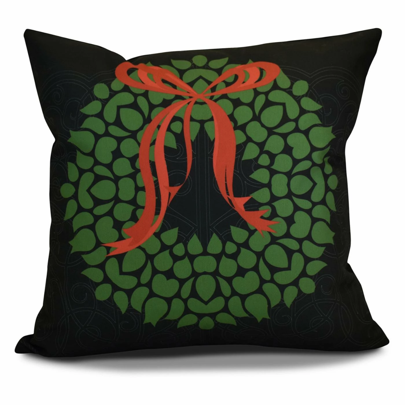 Best Pirce π Decorative π Christmas Pillows E By Design Gate Wreath Decorative Pillow π