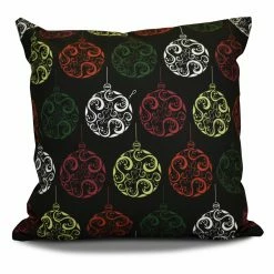 Discount π Decorative π
Christmas Pillows E By Design Painterly Bulbs Decorative Pillow π