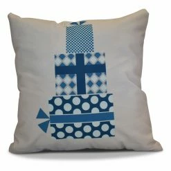 Hot Sale π Decorative π Christmas Pillows E By Design Gift Wrapped Decorative Pillow β
