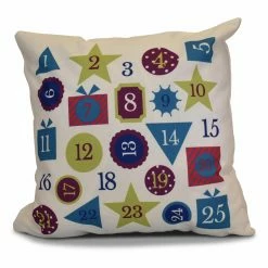 Cheapest 😀 Decorative 🎁 Christmas Pillows E By Design Advent Calendar Decorative Pillow 🔔