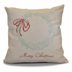 Buy β Decorative π Christmas Pillows E By Design Merry Wishes Decorative Pillow π―