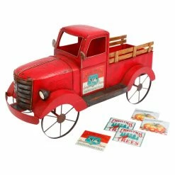 Coupon β€οΈ Decorative π Christmas Accents GIL Solar Red Antique Truck β¨